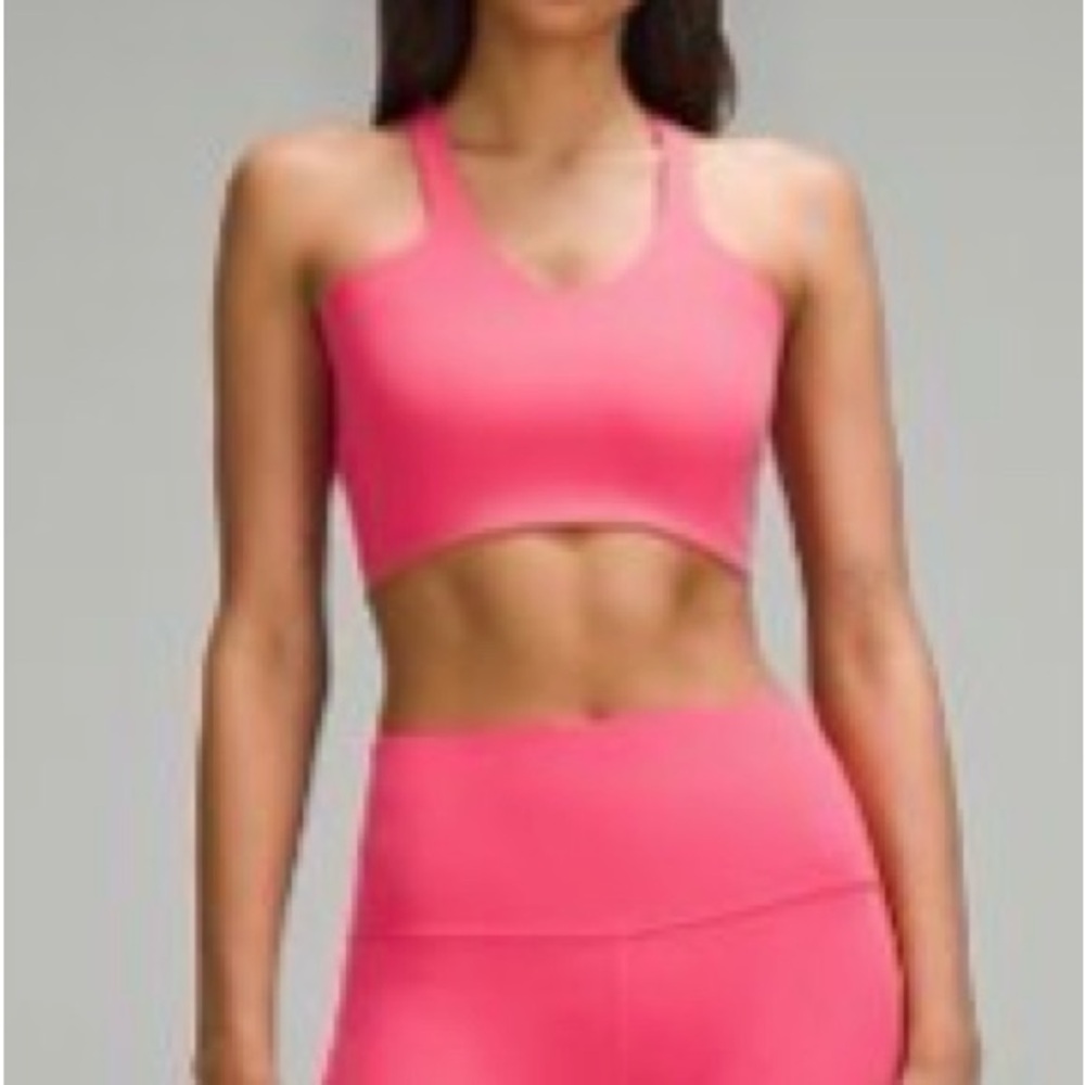 Women's Lululemon Reversible Pink Sports Bra